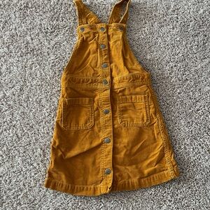 Old Navy Mustard Overalls for Kids